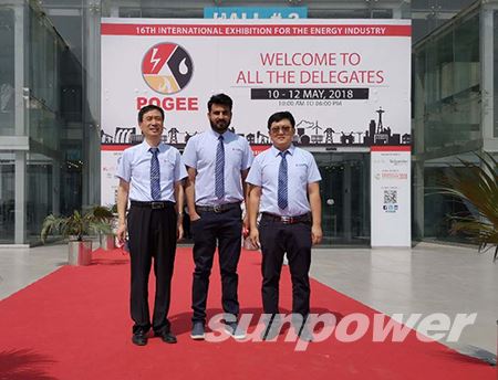 Shandong sunshine engineering design institute affiliated to zhongsheng group successfully completed the 16th Pakistan international oil, gas and power energy exhibition exhibition and work visit